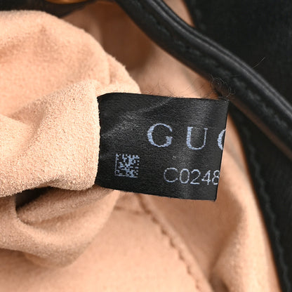 Gucci Calfskin Matelasse GG Marmont Flap Backpack Black 8 of 11