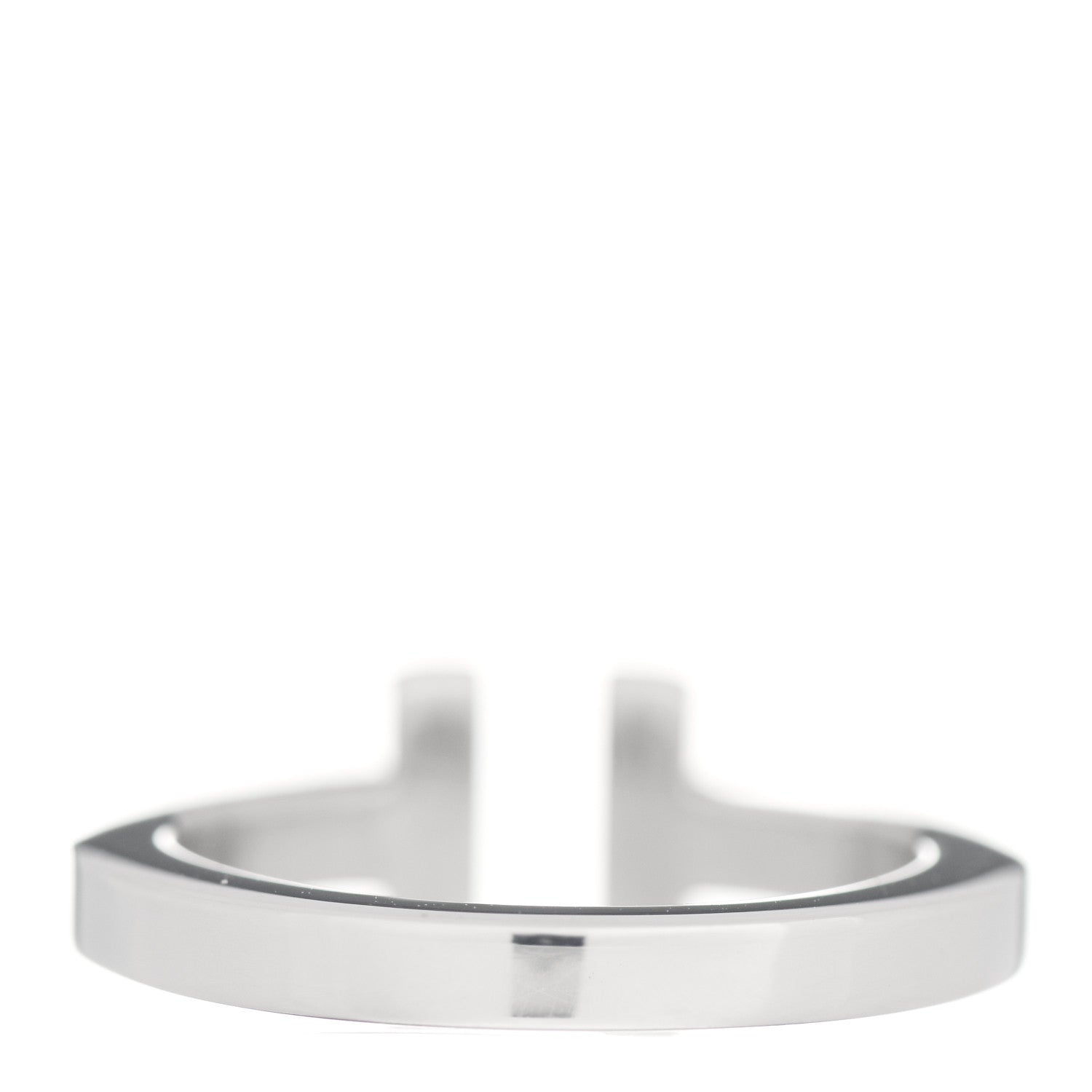 Tiffany Sterling Silver T Square Ring 51 5.75 4 of 5