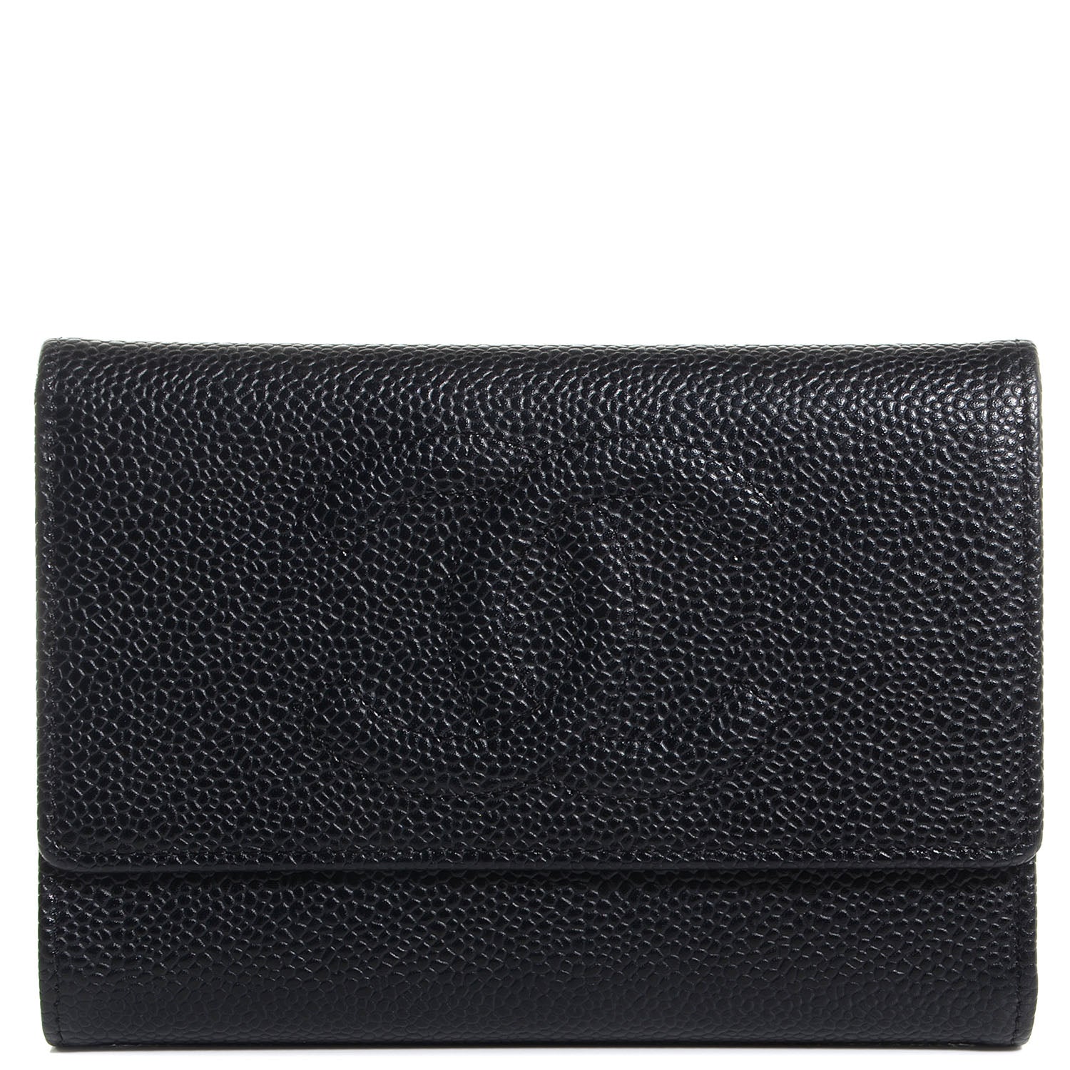 Chanel Caviar Timeless CC Wallet Black 1 of 8