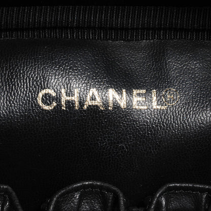Chanel Caviar Vanity Cosmetic Case Black 8 of 9