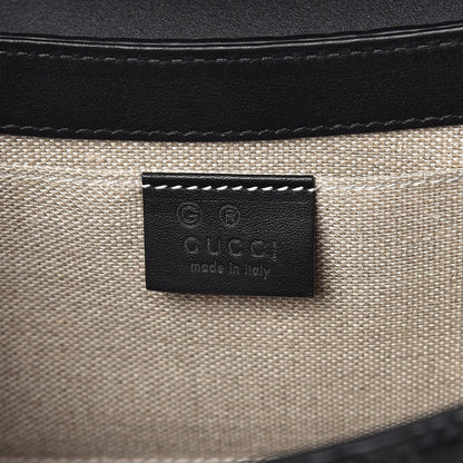 Gucci Microguccissima Medium Emily Chain Shoulder Bag Black 6 of 9