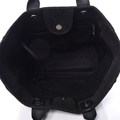 Chanel Lurex Boucle Medium Deauville Tote Black 5 of 10