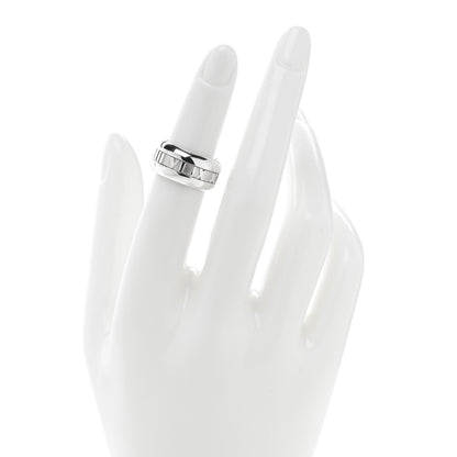 Tiffany Sterling Silver Atlas Band Ring 49 4.75 2 of 5