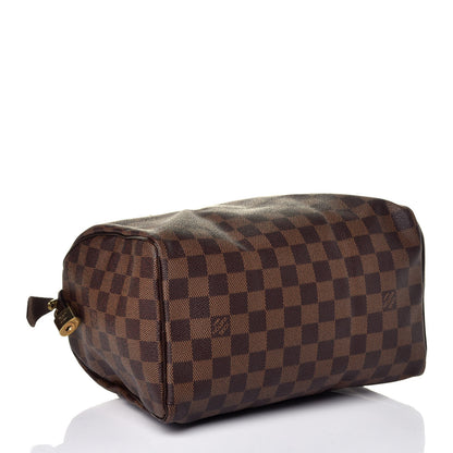 Louis Vuitton Damier Ebene Speedy 25 4 of 10