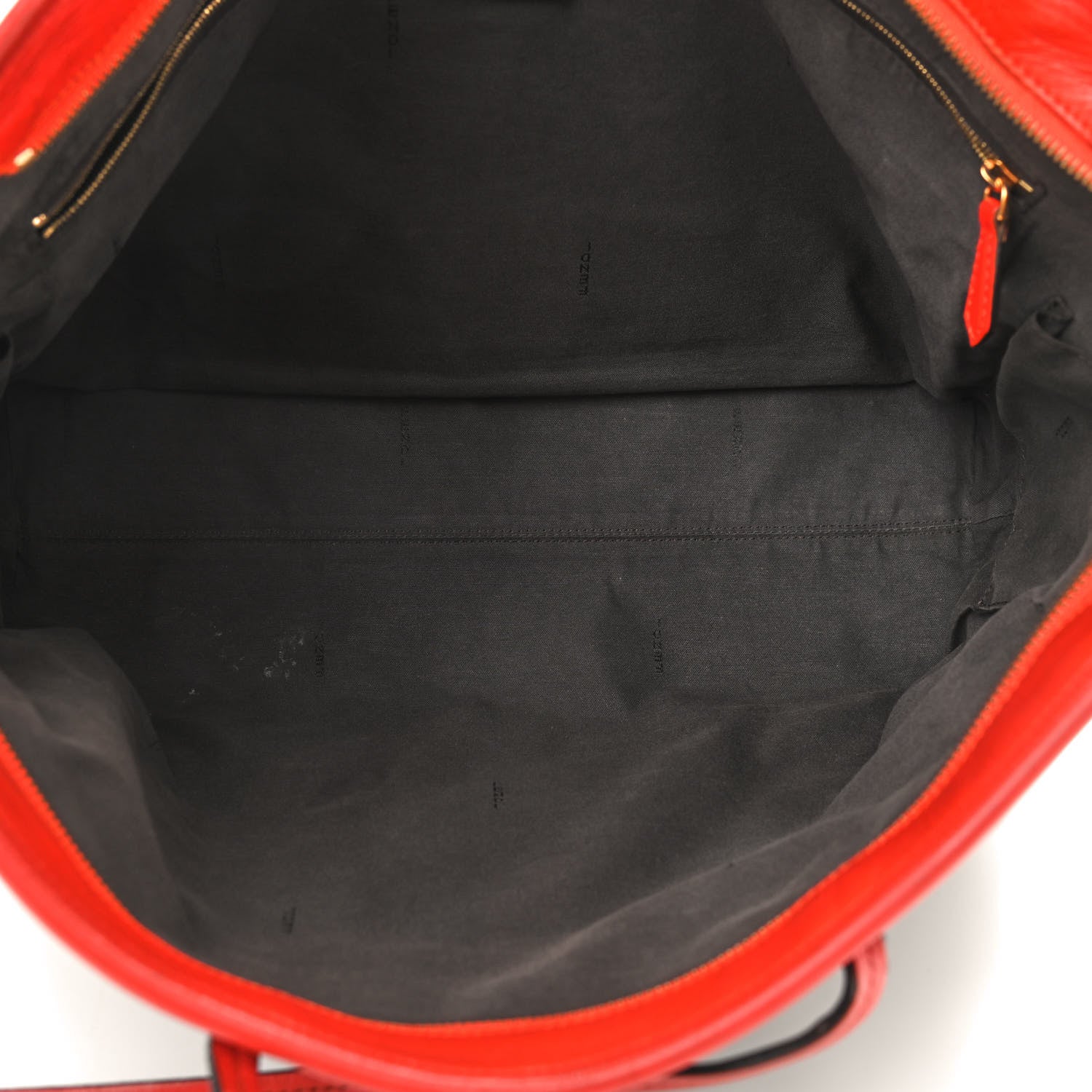 Fendi Pequin Vitello Roll Tote Tobacco Papavero 4 of 13