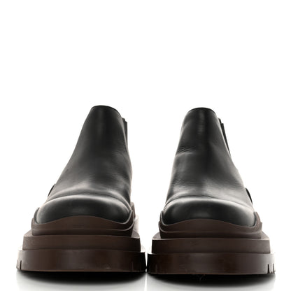 Bottega Veneta Calfskin The Tire Cropped Chelsea Boots 39 Brown 2 of 8
