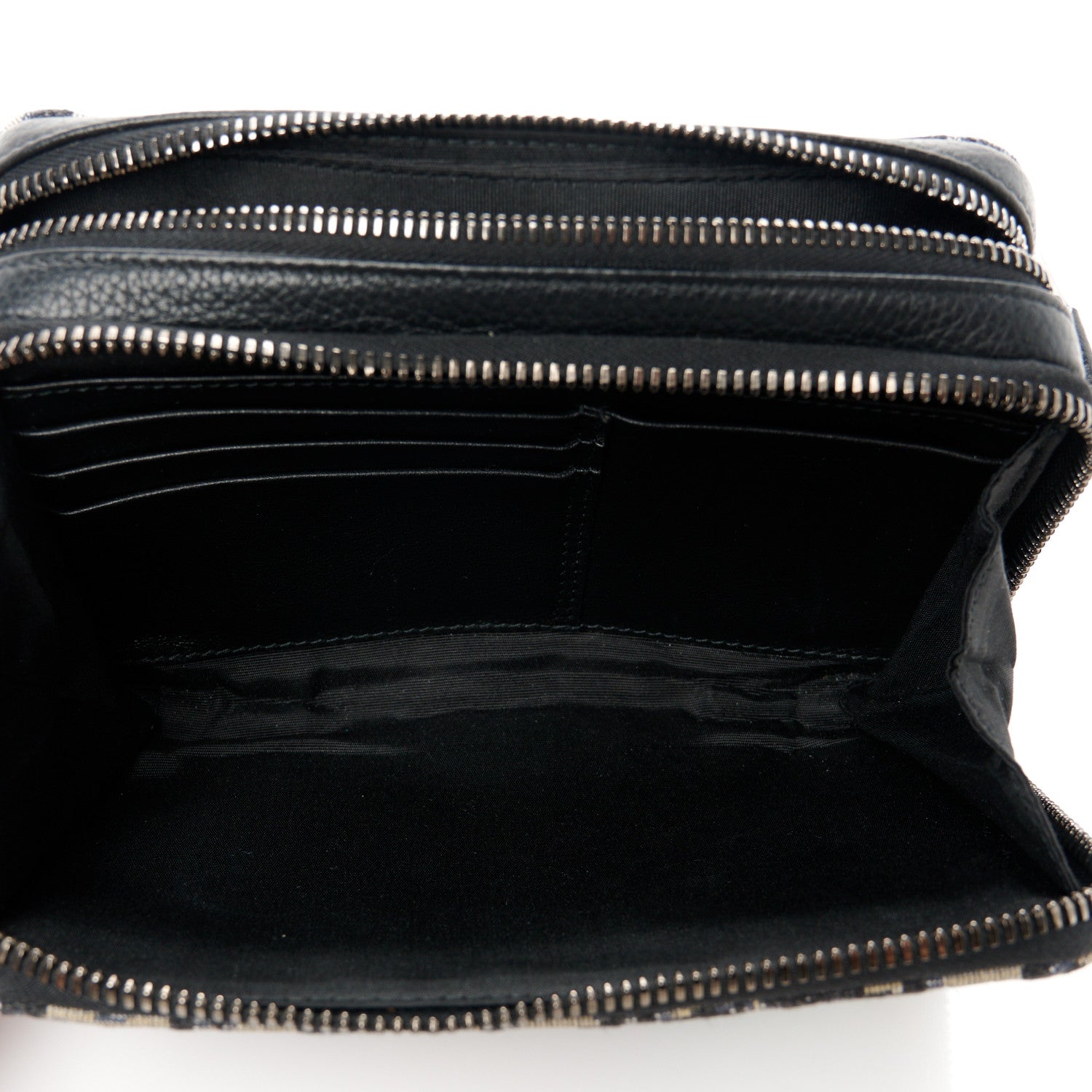 Christian Dior X KENNY SCHARF Oblique Canvas Embroidered Patches Crossbody Charcoal 5 of 11