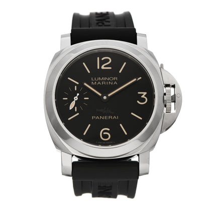 Panerai Stainless Steel Rubber 44mm Luminor Marina Abu Dhabi Edition Manual Winding Watch Black PAM00543 1 of 6