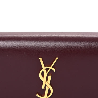 Saint Laurent Smooth Calfskin Monogram Kate Belt Bag Rouge Legion 7 of 11
