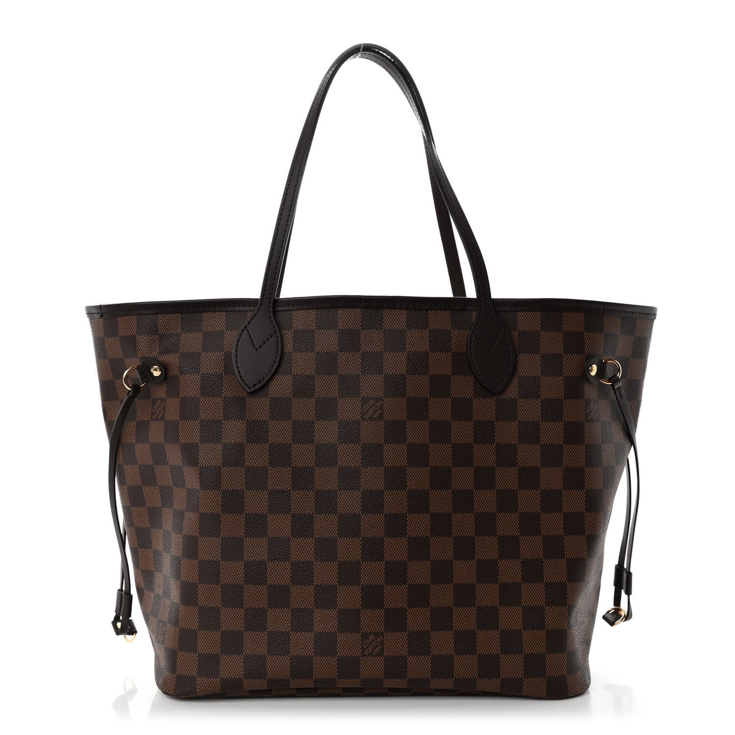 Damier Ebene Neo Neverfull MM Rose Ballerine