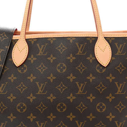 Louis Vuitton Monogram Inside Out Neverfull Bandouliere MM Rose Pondichery 8 of 10