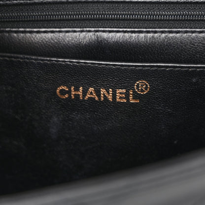 Chanel Caviar Diamond Stitched Flap Shoulder Bag Black 6 of 19