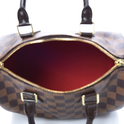 Louis Vuitton Damier Ebene Speedy Bandouliere 25 7 of 10
