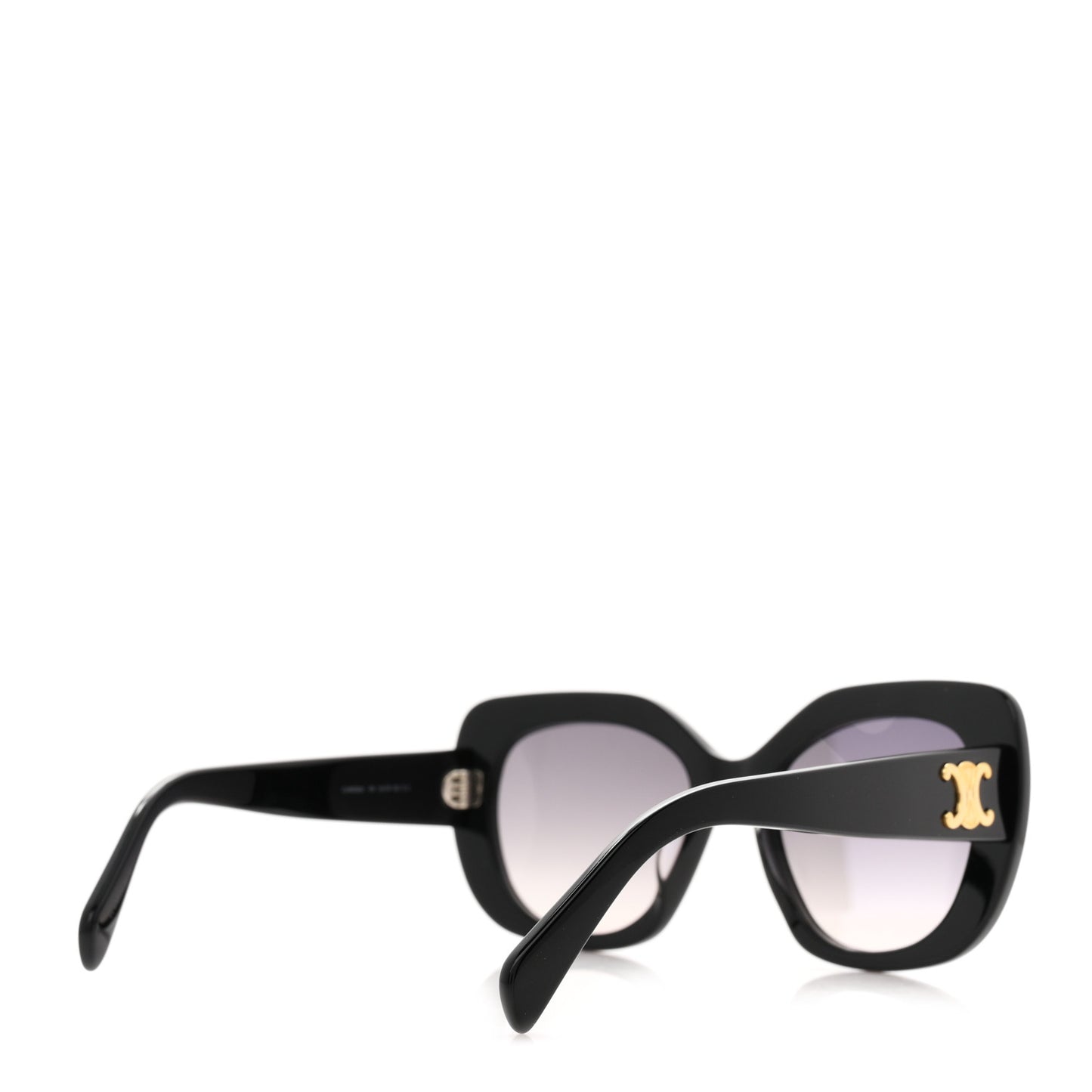Acetate Triomphe 01 Square Sunglasses CL 40226U Black