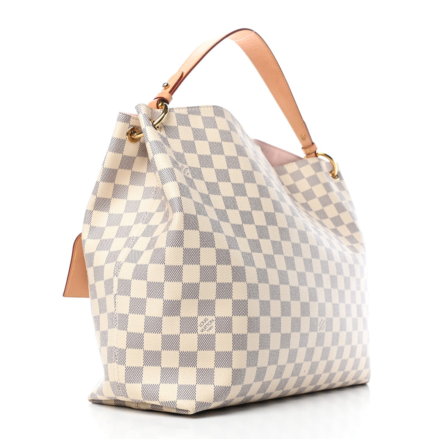 Damier Azur Graceful PM Rose Ballerine
