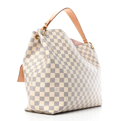 Louis Vuitton Damier Azur Graceful PM Rose Ballerine 2 of 4