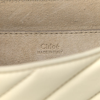 Chloe Calfskin Quilted Drew Bijou Shoulder Bag Natural White 6 of 8