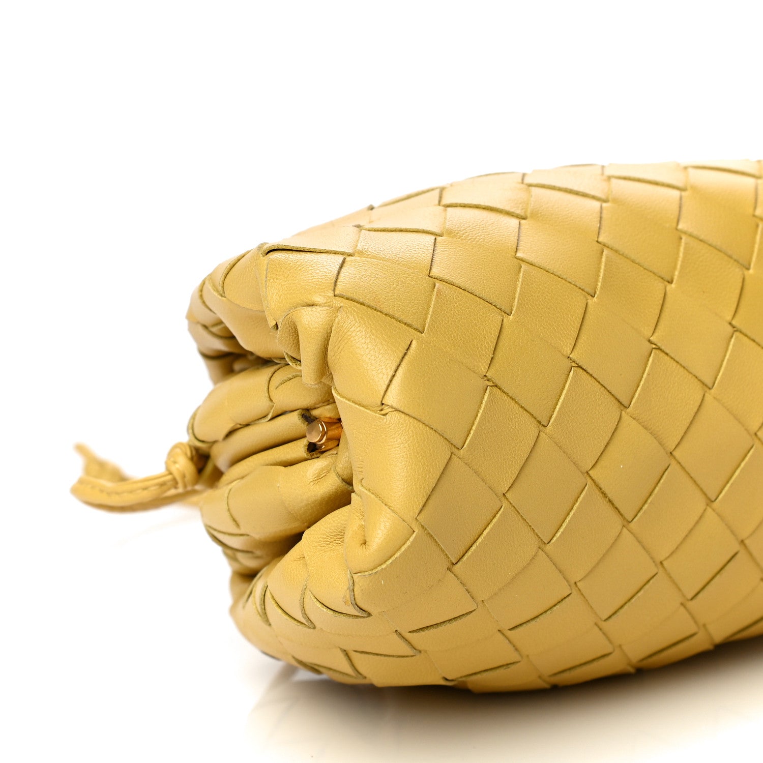 Bottega Veneta Nappa Intrecciato The Mini Pouch Buttercup 9 of 10