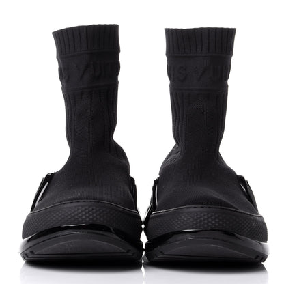 Louis Vuitton Stretch Textile LV Archlight Sneaker Boots 38.5 Black 2 of 10