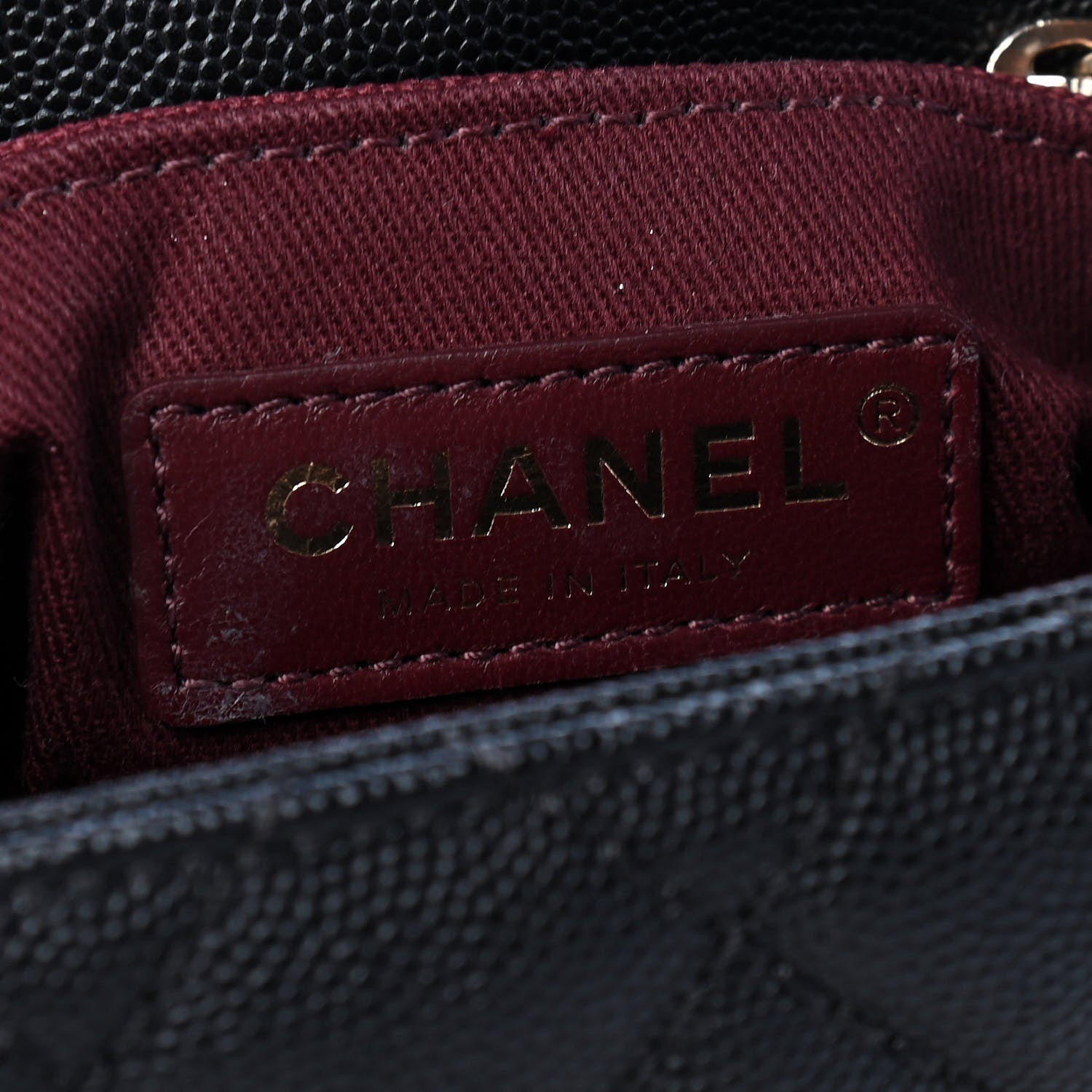 Chanel Caviar Quilted Mini Coco Handle Flap Black 6 of 9