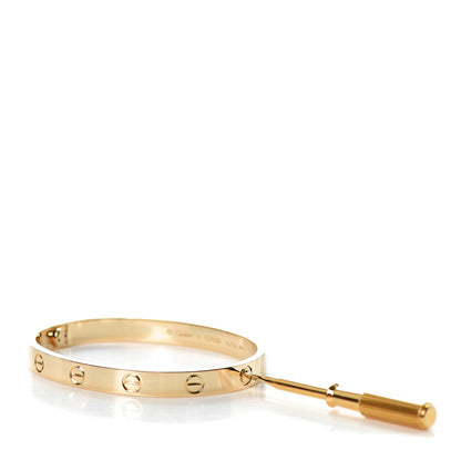Cartier 18K Yellow Gold LOVE Bracelet 16 4 of 5