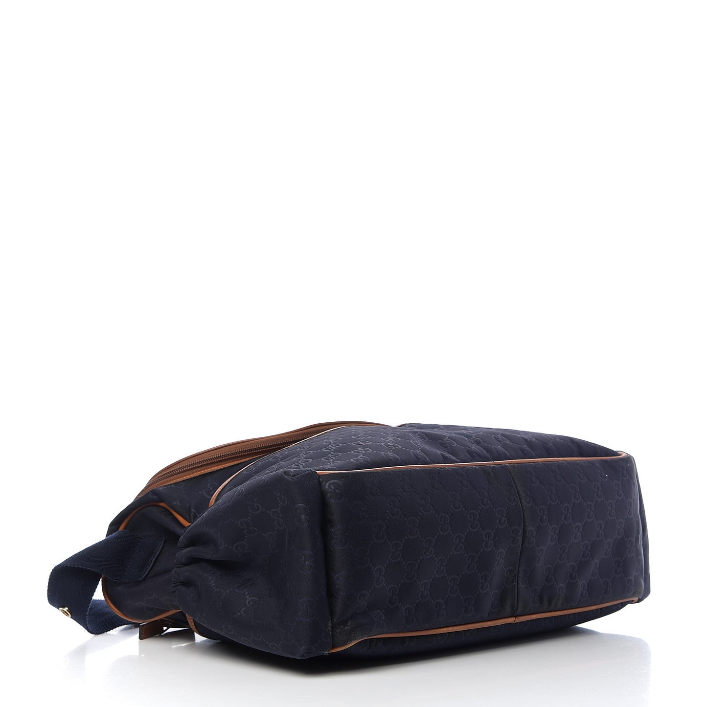 Nylon Monogram Light Diaper Bag Blue