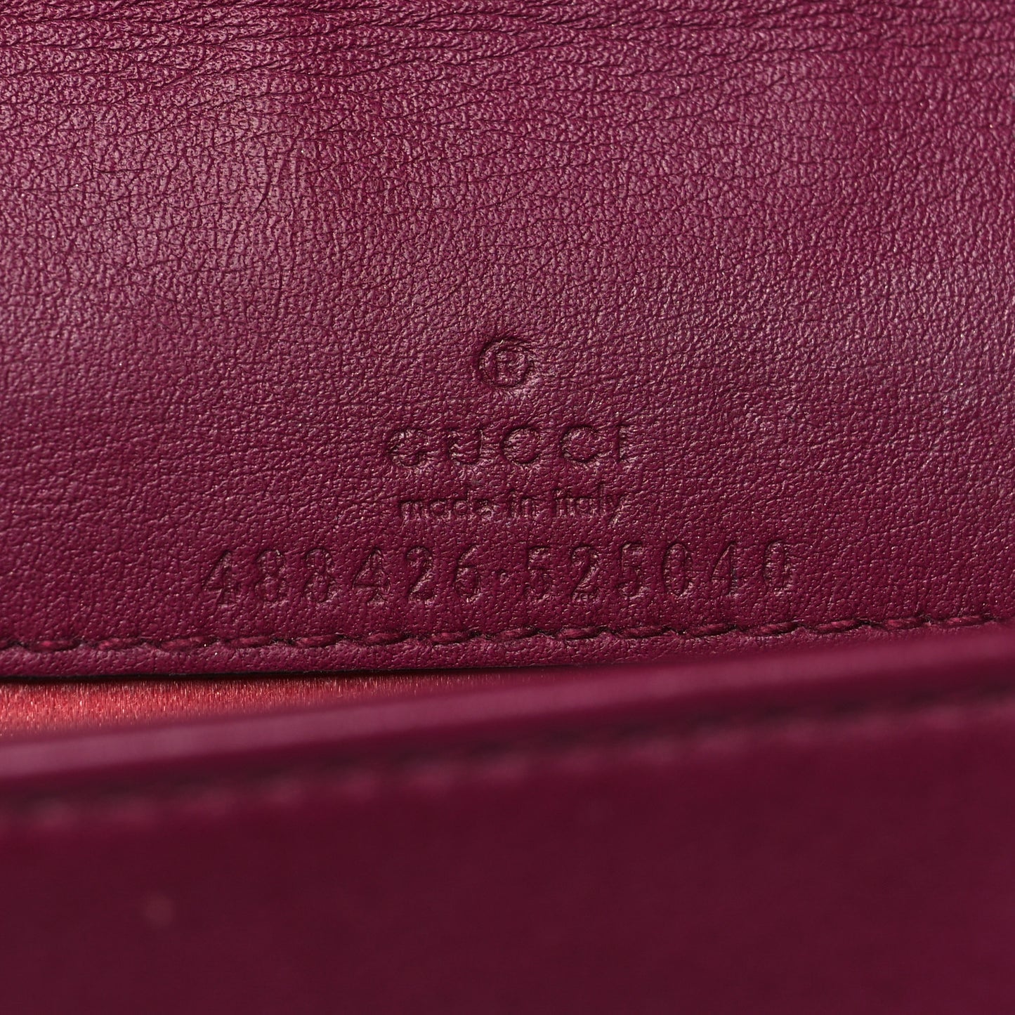 Velvet Matelasse GG Marmont Mini Bag Fuchsia Violet Cyclamen