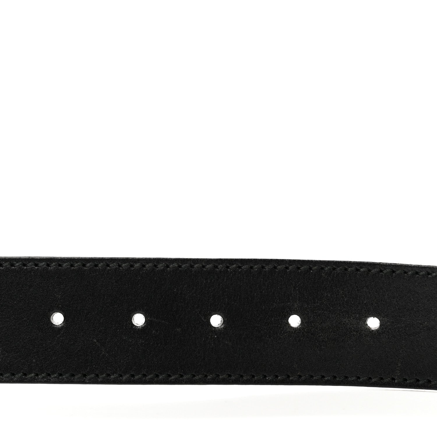 Gucci Calfskin Interlocking G 40mm Belt 90 36 Black 4 of 5