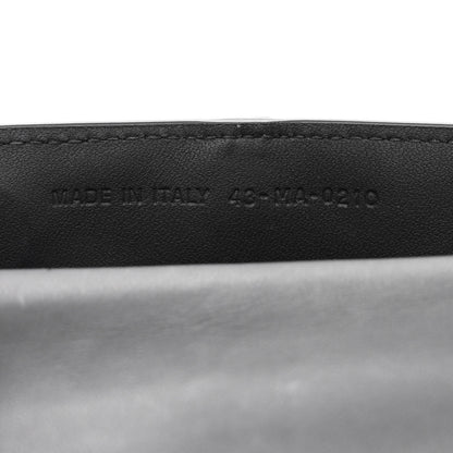 Christian Dior Ultra Matte Calfskin Nano Saddle Chain Pouch Black 7 of 11