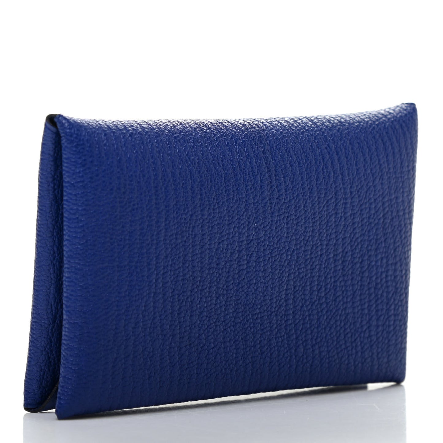 Chevre Mysore Calvi Card Case Bleu Electrique