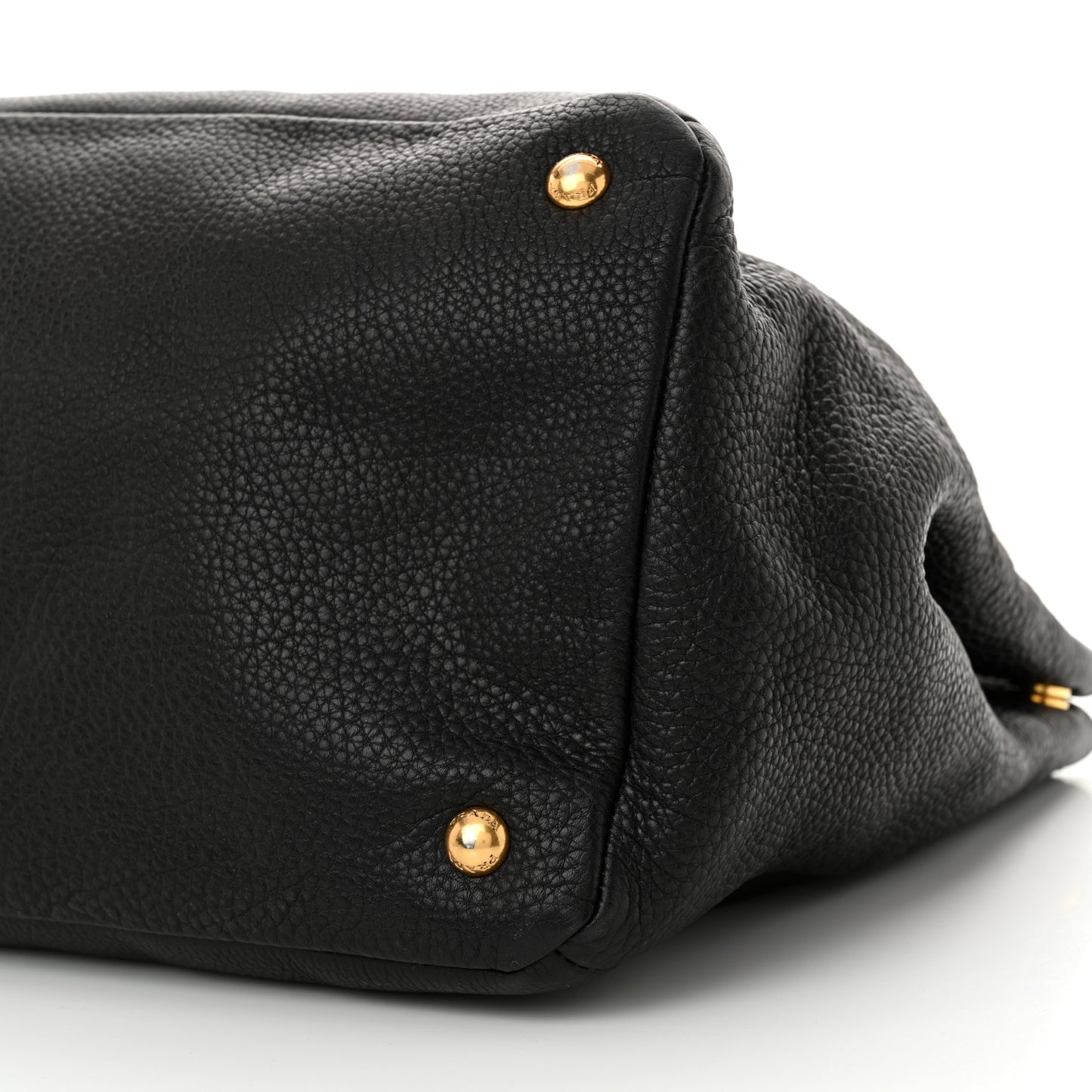 Vitello Daino Tote Black