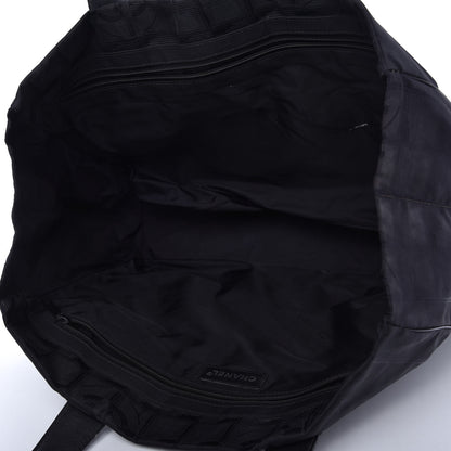 Chanel Nylon Medium Travel Tote Black 5 of 11