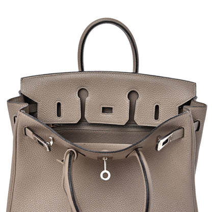 Hermes Togo Birkin 25 Gris Tourterelle 19 of 33