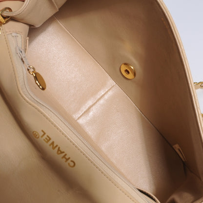 Chanel Lambskin Medium Single Flap Beige 10 of 10