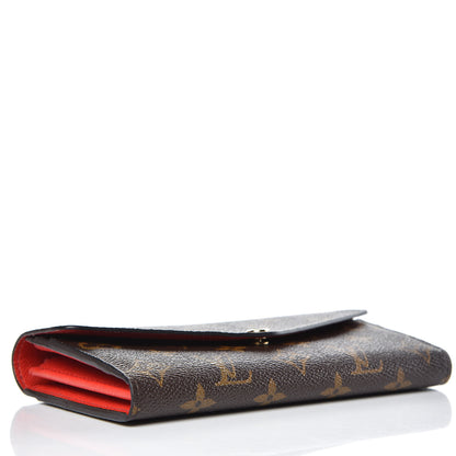 Louis Vuitton Monogram Sarah Wallet NM Coquelicot 4 of 7