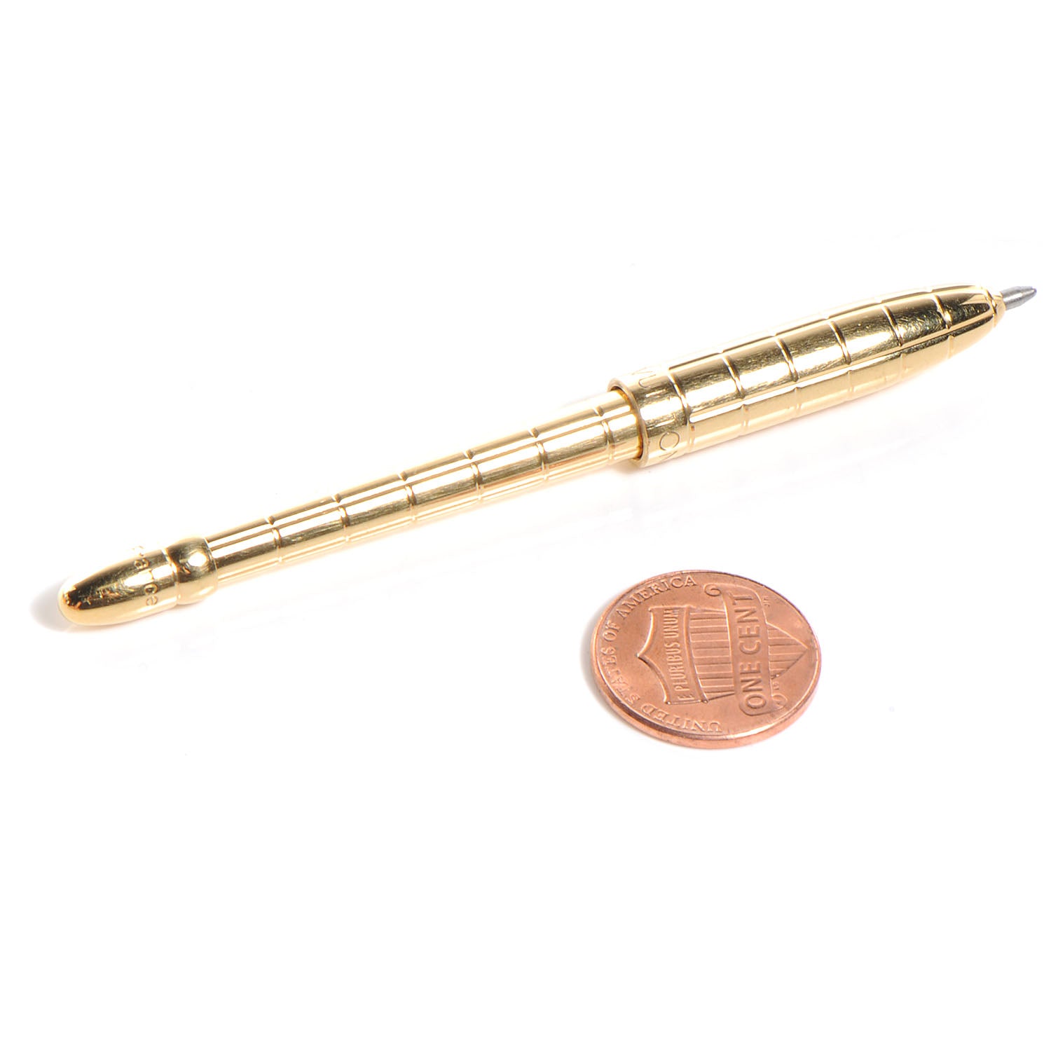Louis Vuitton Ballpoint Agenda Pen Gold 2 of 4