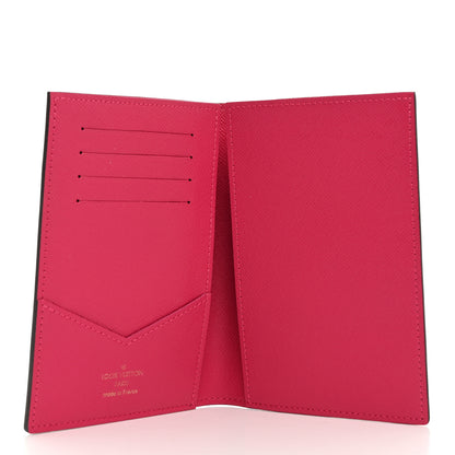 Louis Vuitton Monogram 2021 Christmas Animation Hollywood Passport Cover Fuchsia 5 of 6