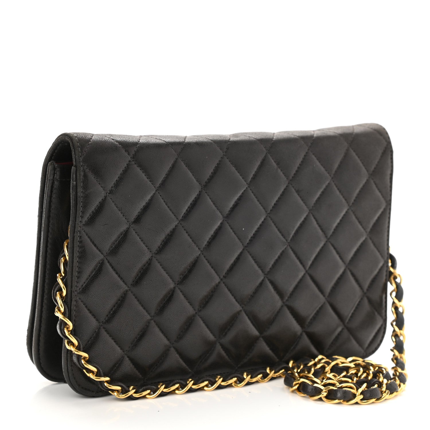 Chanel Lambskin Quilted Small Single Flap Bag Black 3 of 11