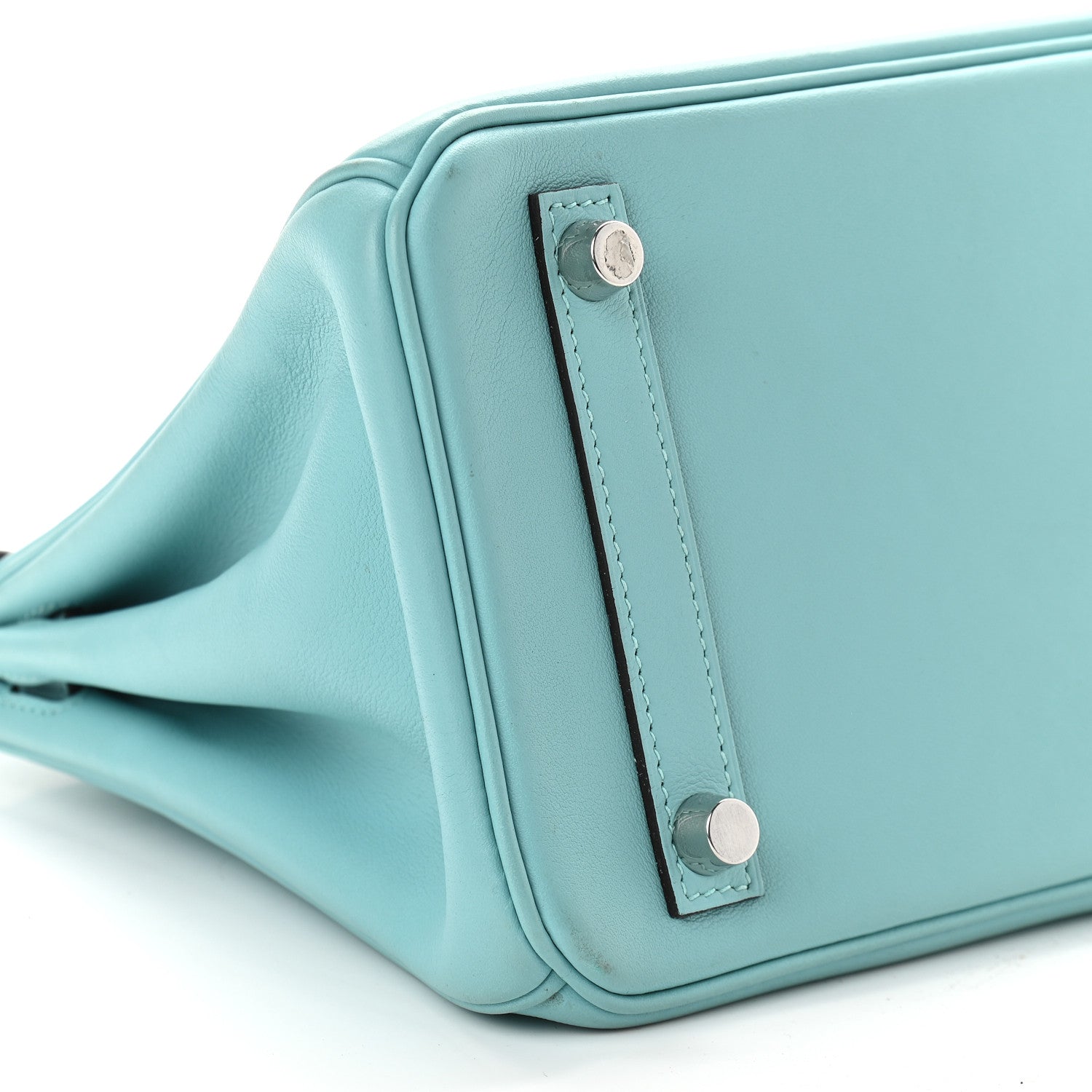 Hermes Swift Birkin 25 Bleu Atoll 9 of 13