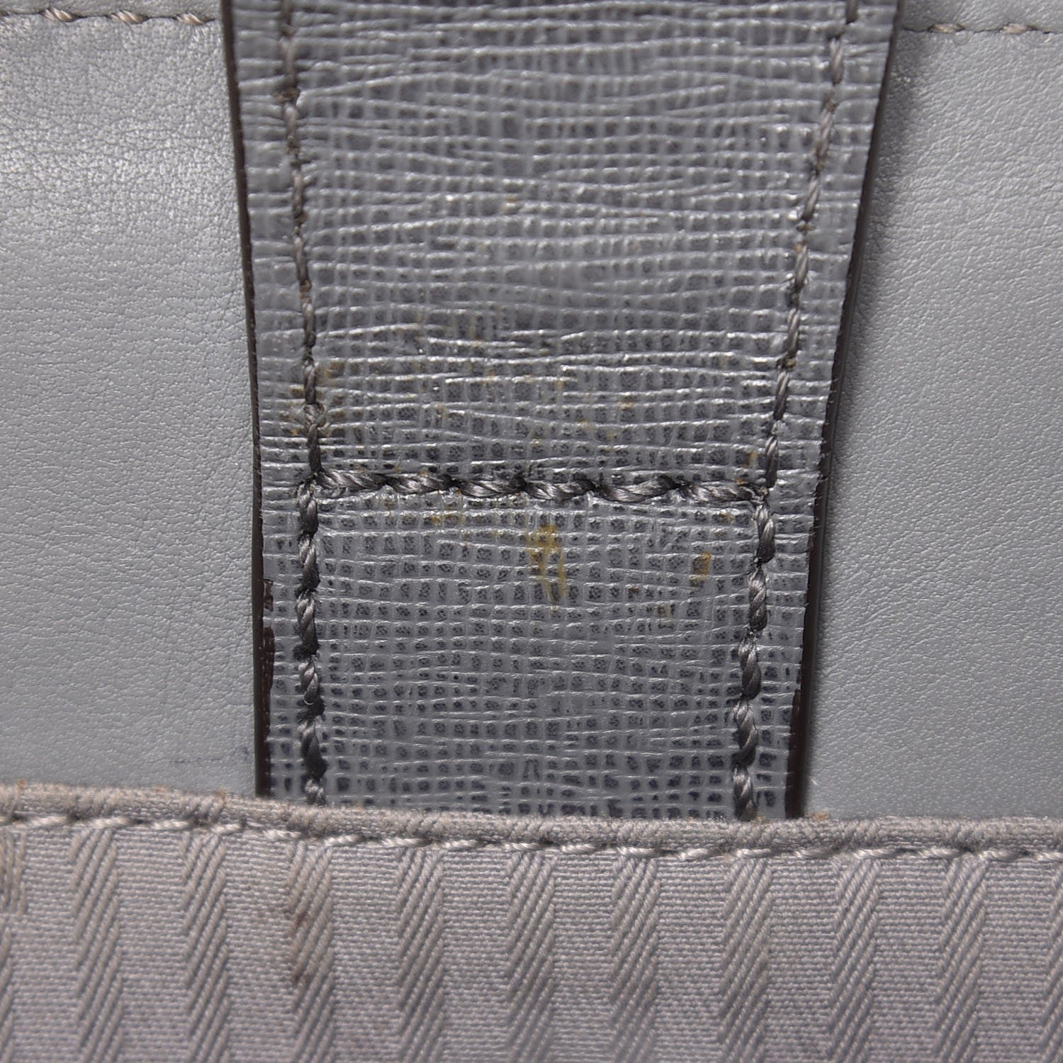 Fendi Vitello Elite Petite 2Jours Tote Grigio Grigio Chiaro 11 of 11