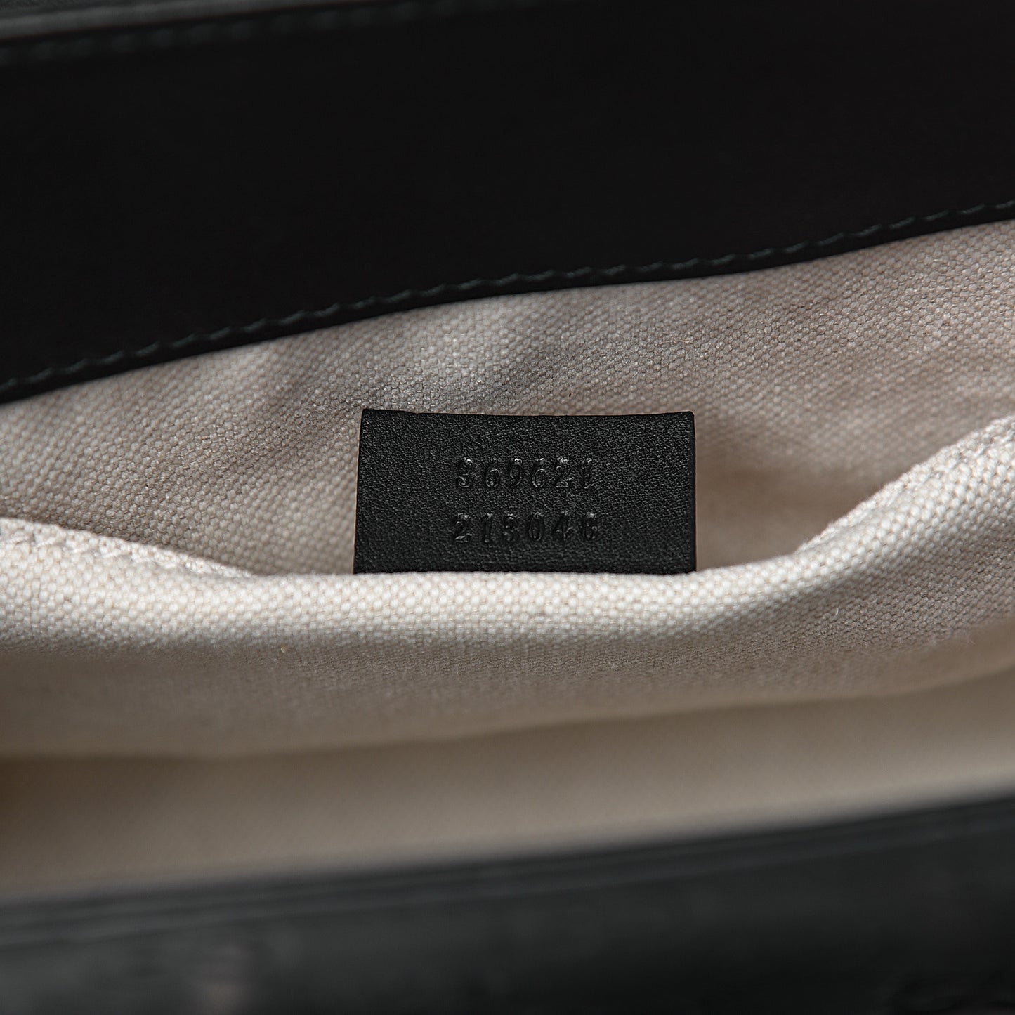 Guccissima Small Emily Shoulder Bag Black