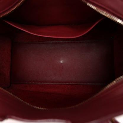Saint Laurent Calfskin Monogram Baby Downtown Cabas Bordeaux 5 of 13