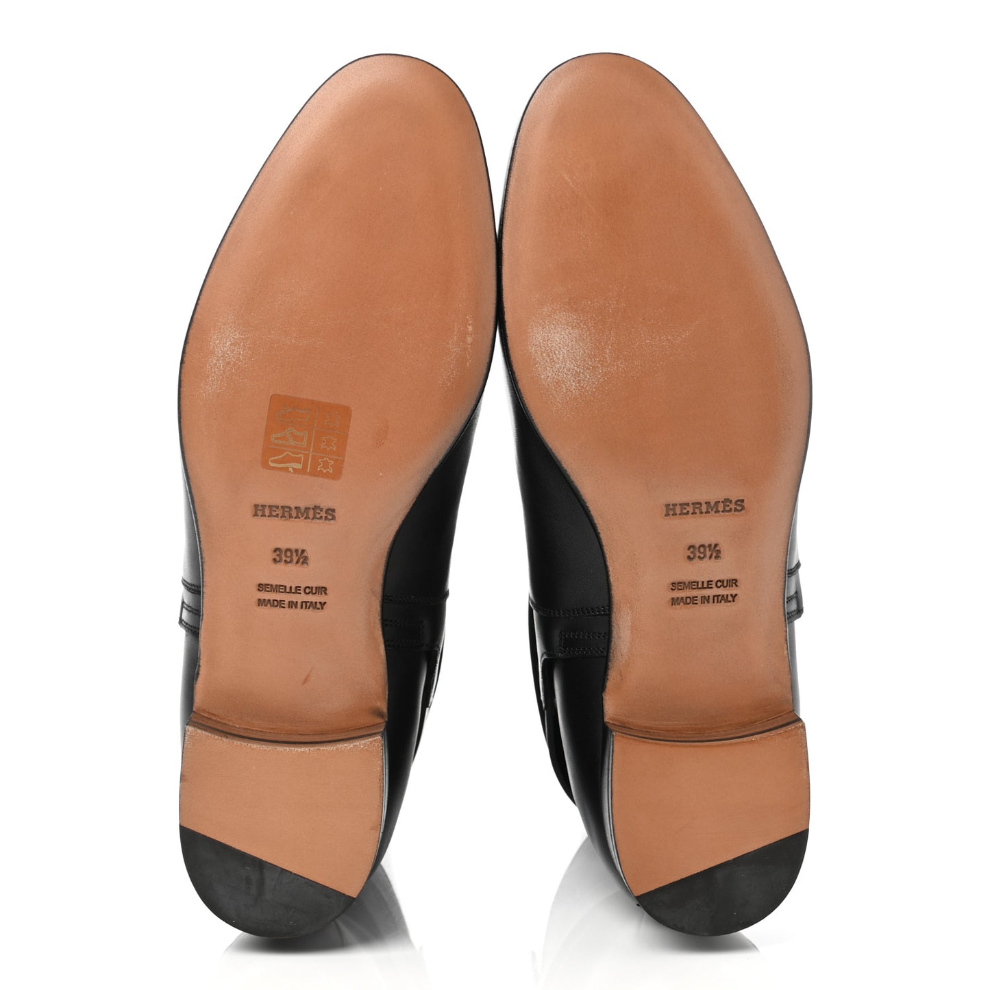 Calfskin Neo Low Boots 39.5 Black