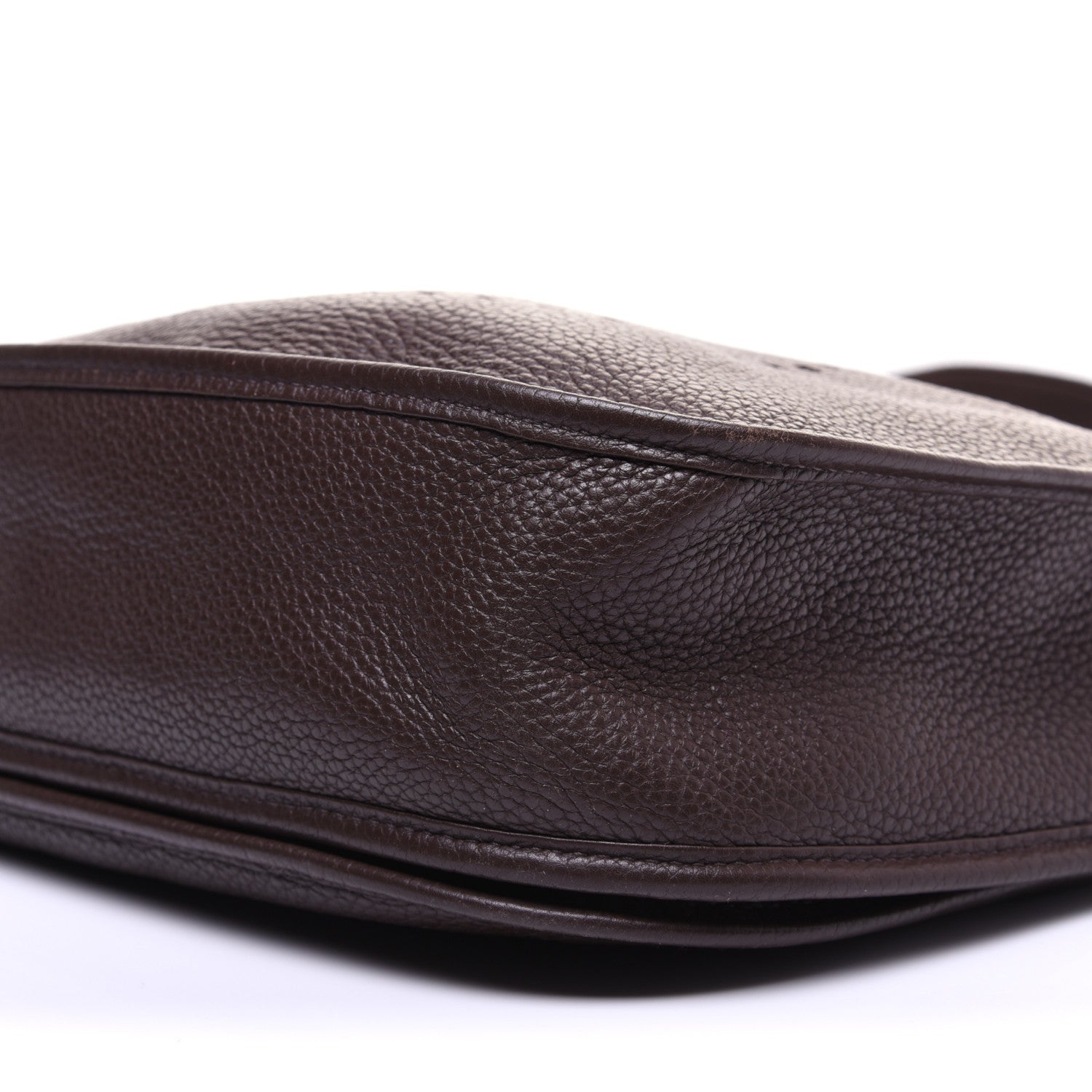 Hermes Taurillon Clemence Evelyne III GM Chocolate 7 of 11