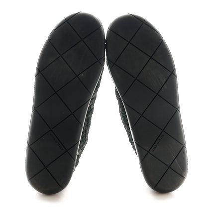 Bottega Veneta Intrecciato Woven Womens Sneakers 42 Black 6 of 8