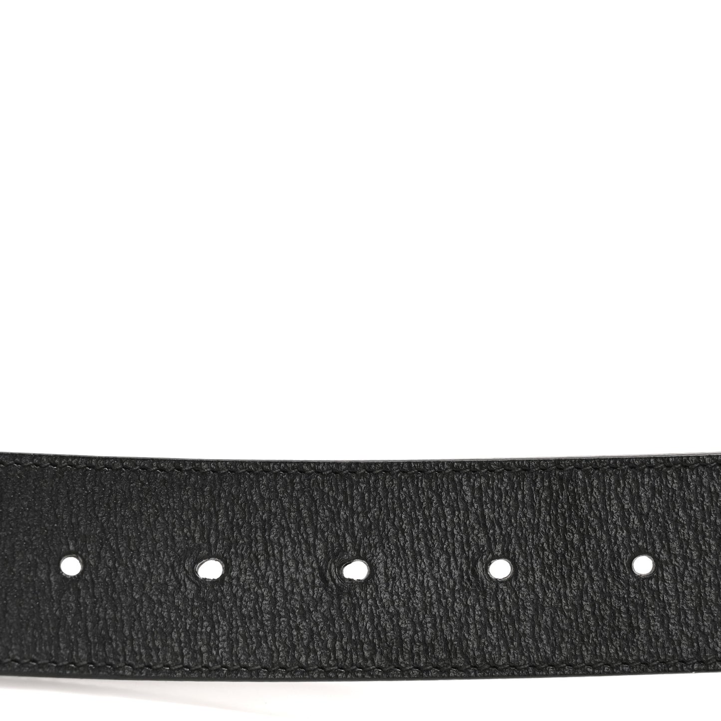 Textured Calfskin Double G Belt 90 36 Black
