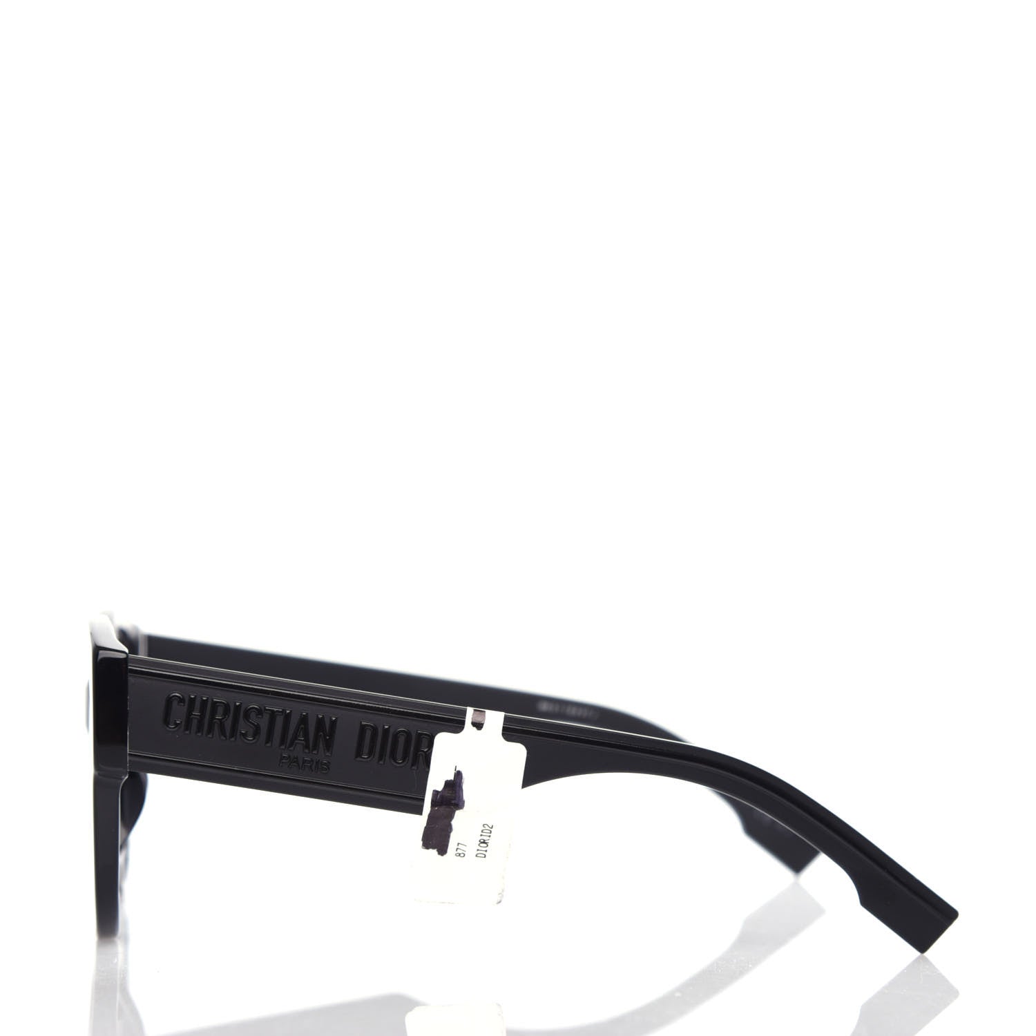 Christian Dior Acetate DiorID2 Sunglasses Black 3 of 10
