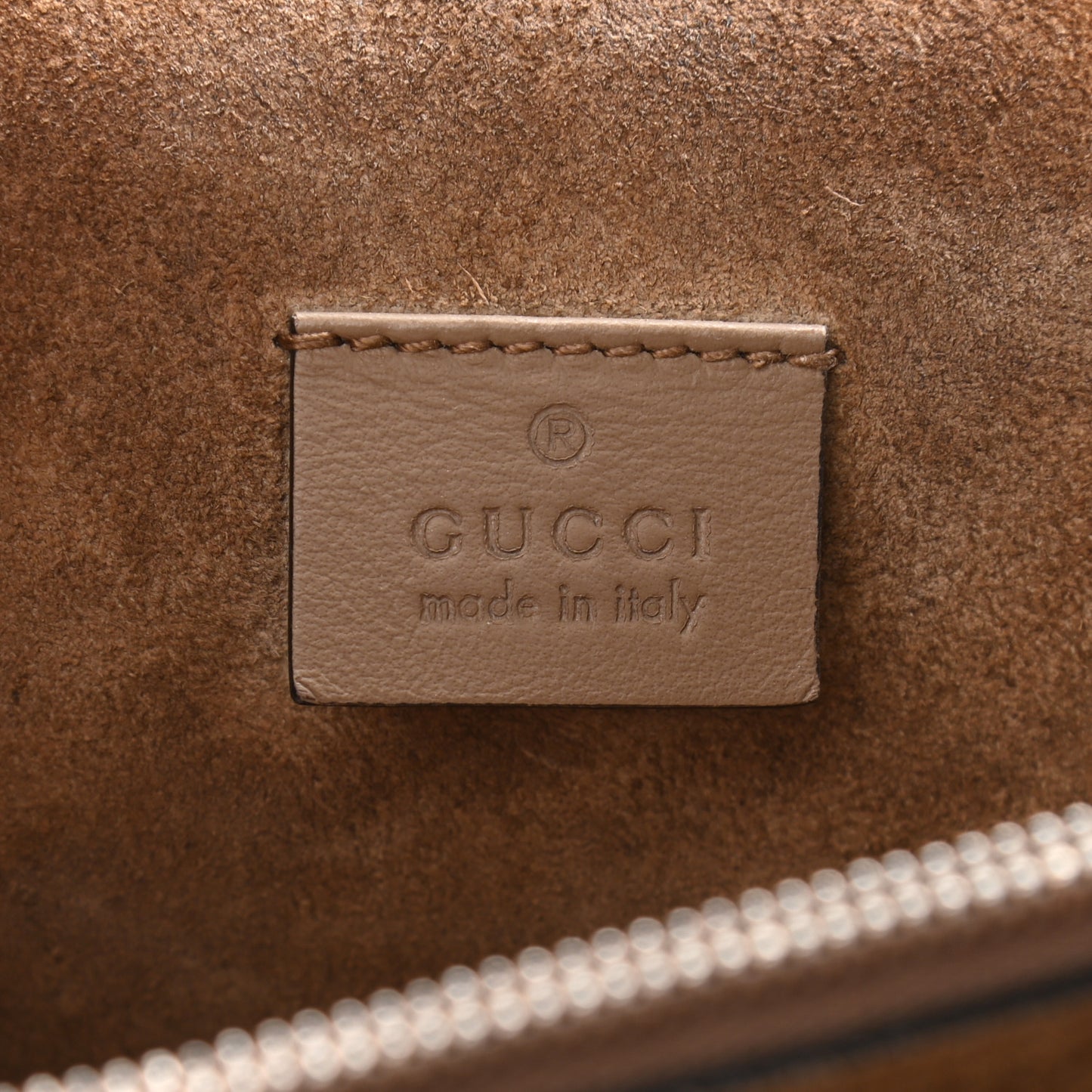 GG Supreme Monogram Small Dionysus Shoulder Bag Taupe