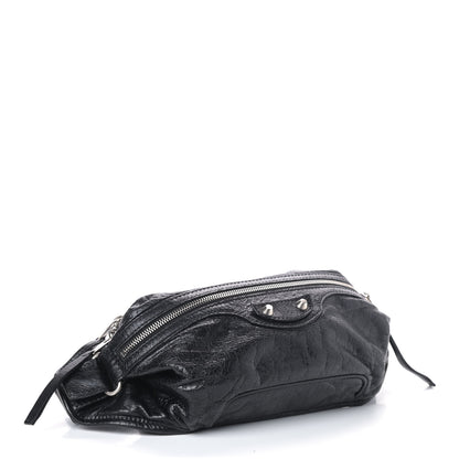Balenciaga Lambskin Classic Hardware Neo Lift Hip Bag Black 3 of 8