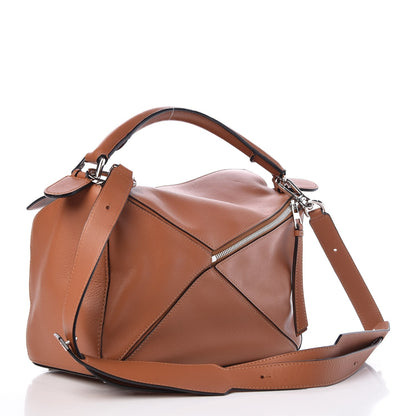 Loewe Calfskin Puzzle Bag Tan 3 of 7